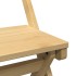 Set comedor plegable mariposa 5 pzas Corona madera pino