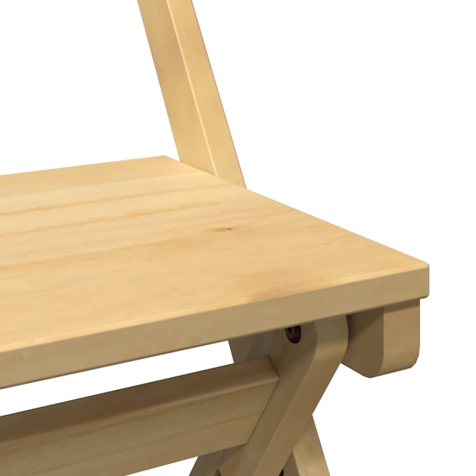 Set comedor plegable mariposa 5 pzas Corona madera pino