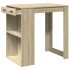 Mesa alta de bar madera ingeniería roble Sonoma 102x70x103,5