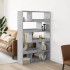 Estantería de madera ingeniería gris hormigón 100x33x156,5