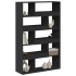 Estantería de madera de ingeniería negra 100x33x156,5