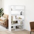 Separador de ambientes madera ingeniería blanco 100x33x156,5