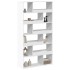 Separador de ambientes madera ingeniería blanco 100x33x187,5