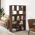 Separador de ambientes madera marrón roble 100x33x156,5