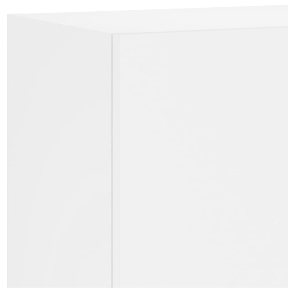 Muebles de TV de pared 6 piezas madera de ingeniería