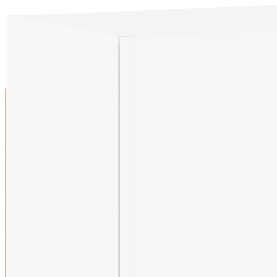 Muebles de TV de pared 6 piezas madera de ingeniería