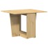 Mesa de comedor plegable mariposa Corona madera pino