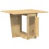 Mesa de comedor plegable mariposa Corona madera pino