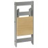 Sillas de comedor plegables 4 uds Corona madera pino