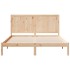 Cama extralarga sin colchón madera maciza 160x210