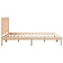 Cama extralarga sin colchón madera maciza 160x210