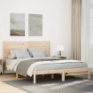 Cama extralarga sin colchón madera maciza 160x220 cm