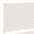 Cama extralarga sin colchón madera maciza blanca 160x210