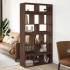 Separador de ambientes madera marrón roble 100x33x187,5