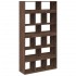 Separador de ambientes madera marrón roble 100x33x187,5