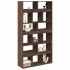 Separador de ambientes madera marrón roble 100x33x187,5