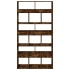Separador de ambientes madera roble ahumado 100x33x187,5