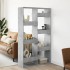 Separador de ambientes madera gris hormigón 100x33x175