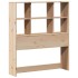Cama con estantería sin colchón madera maciza 100x200