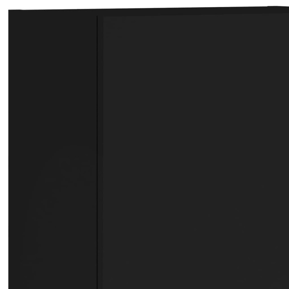 Muebles de TV de pared 5 piezas madera de ingeniería