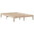 Cama con estantería sin colchón madera maciza de pino