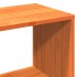 Estructura de cama sin colchón madera de pino marrón 90x200