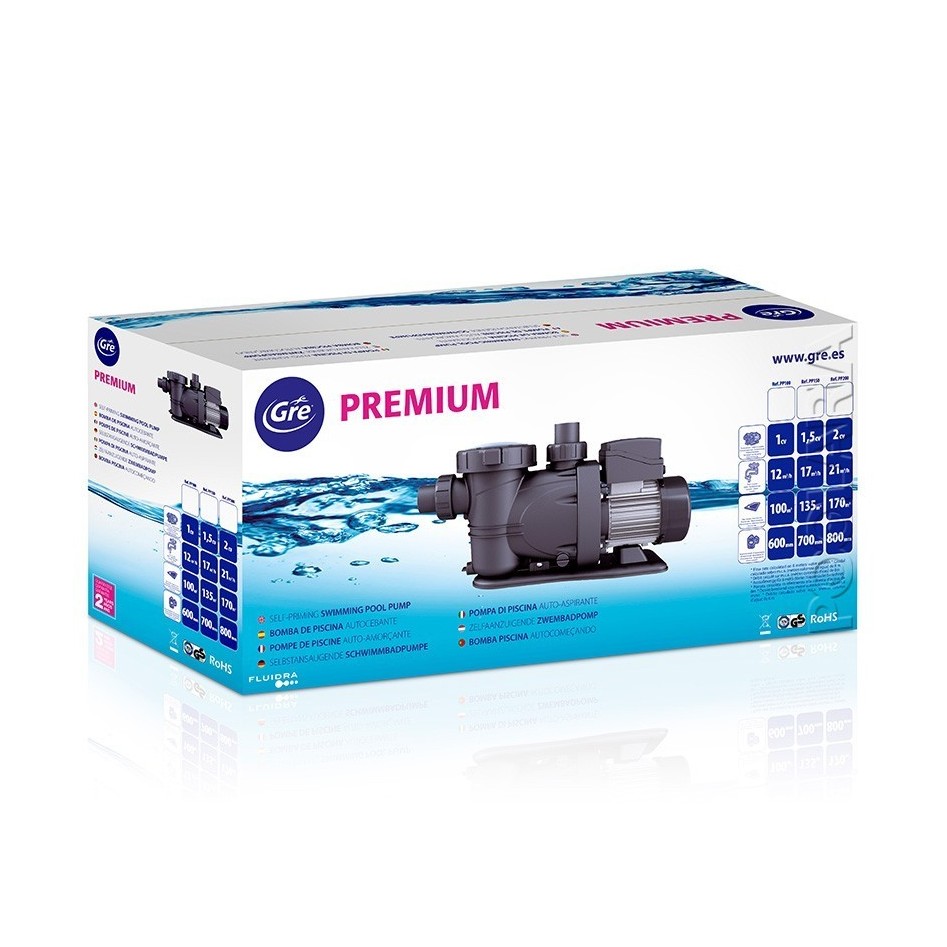 Bomba autoaspirante 1 CV