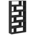 Estantería de madera de ingeniería negra 100x33x187,5