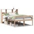 Cama con estantería sin colchón madera maciza de pino