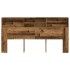 Cabecero armario madera ingeniería envejecida 200x19x103,5