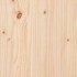 Estructura de cama sin colchón madera maciza de pino 90x190