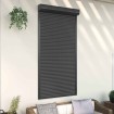 Persiana de aluminio gris antracita 110x220 cm
