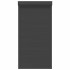 Persiana de aluminio gris antracita 110x220
