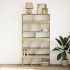 Estantería de madera de ingeniería roble Sonoma 100x33x187,5
