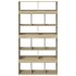 Estantería de madera de ingeniería roble Sonoma 100x33x187,5
