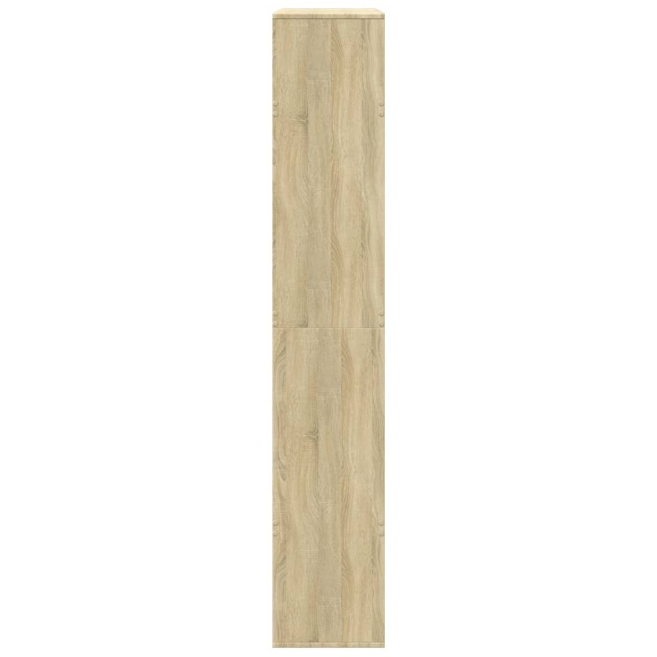 Estantería de madera de ingeniería roble Sonoma 100x33x187,5