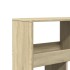 Estantería de madera de ingeniería roble Sonoma 100x33x187,5