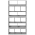 Estantería madera de ingeniería gris Sonoma 100x33x187,5