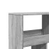 Estantería madera de ingeniería gris Sonoma 100x33x187,5