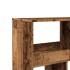 Estantería de madera de ingeniería envejecida 100x33x187,5