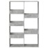 Estantería de madera ingeniería gris hormigón 100x33x155,5