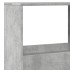 Estantería de madera ingeniería gris hormigón 100x33x155,5