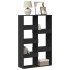 Estantería de madera de ingeniería negra 100x33x155,5