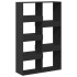 Estantería de madera de ingeniería negra 100x33x155,5
