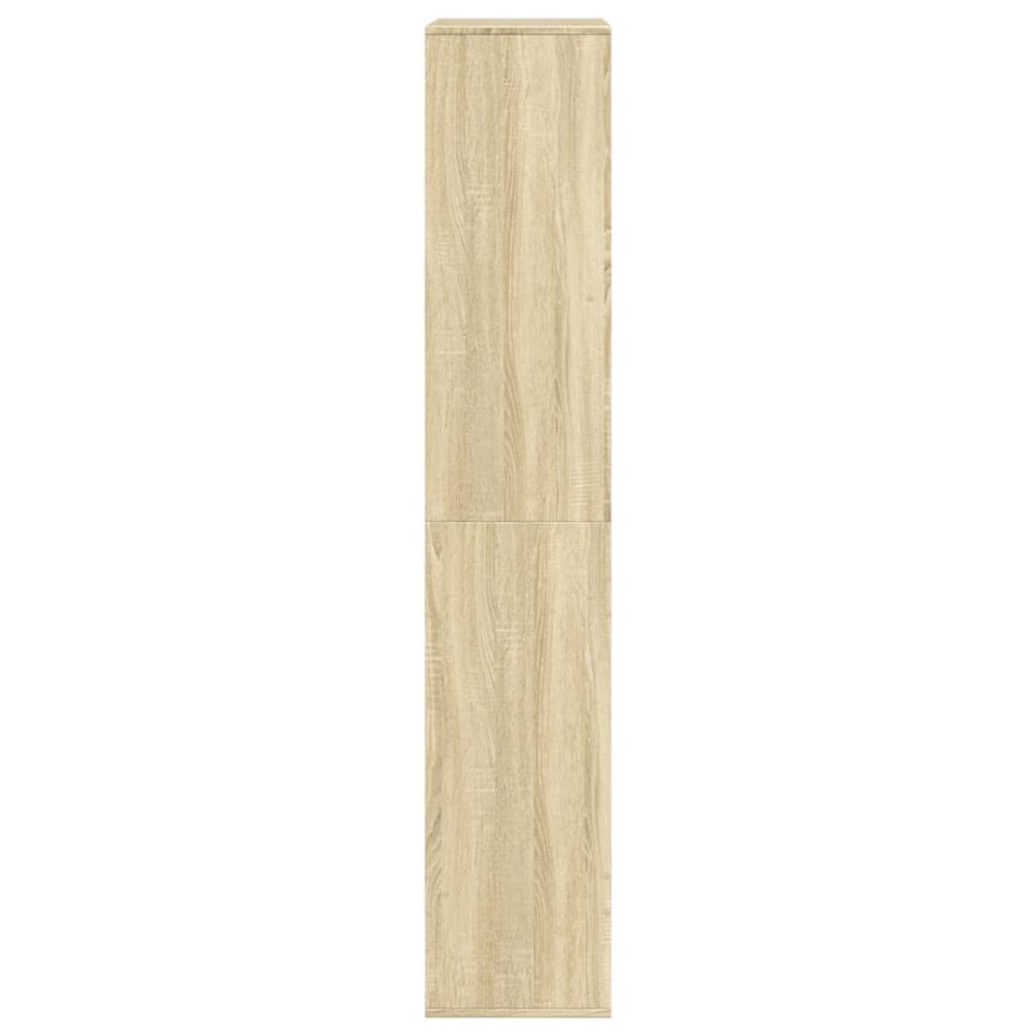 Estantería de madera de ingeniería roble Sonoma 100x33x175