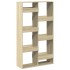 Estantería de madera de ingeniería roble Sonoma 100x33x175