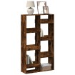 Estantería madera de ingeniería roble ahumado 100x33x175 cm