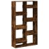 Estantería madera de ingeniería roble ahumado 100x33x175