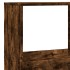 Estantería madera de ingeniería roble ahumado 100x33x175