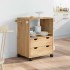 Carrito de cocina OTTA madera maciza de pino 59x45x80